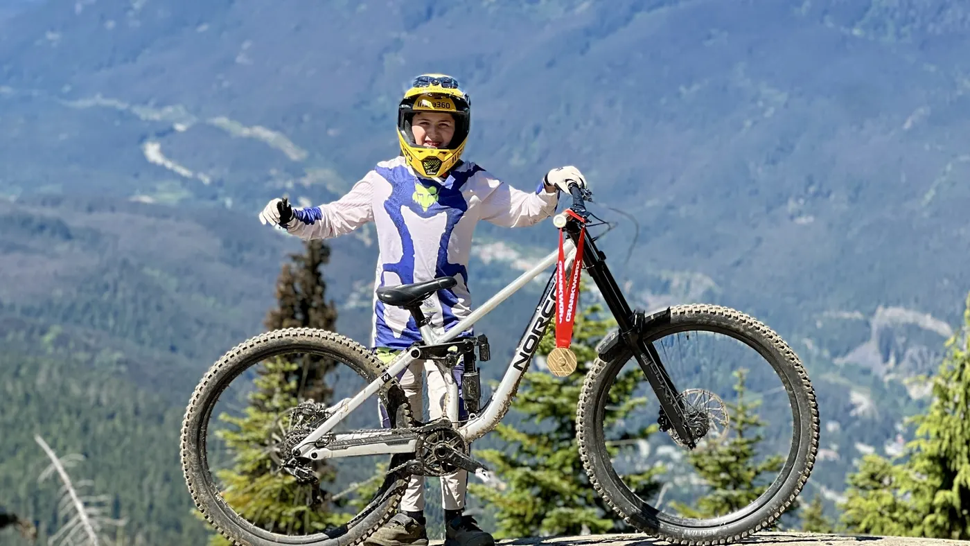 Mateo en Whistler